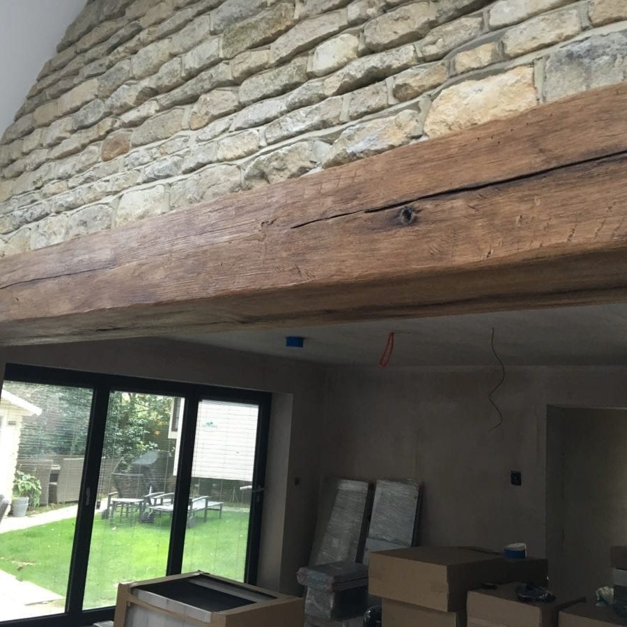 Faux Beam Lounge